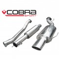 VX52 Cobra Sport Vauxhall Astra G GSI (1998-2004) Cat Back System (2.5" bore) (Resonated)